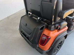 Evolution Ranger 4 Passenger Lithium Copper Golf Cart 07